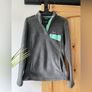 Patagonia Re Tool Womens 1/4 zip Fleece. Size Medium